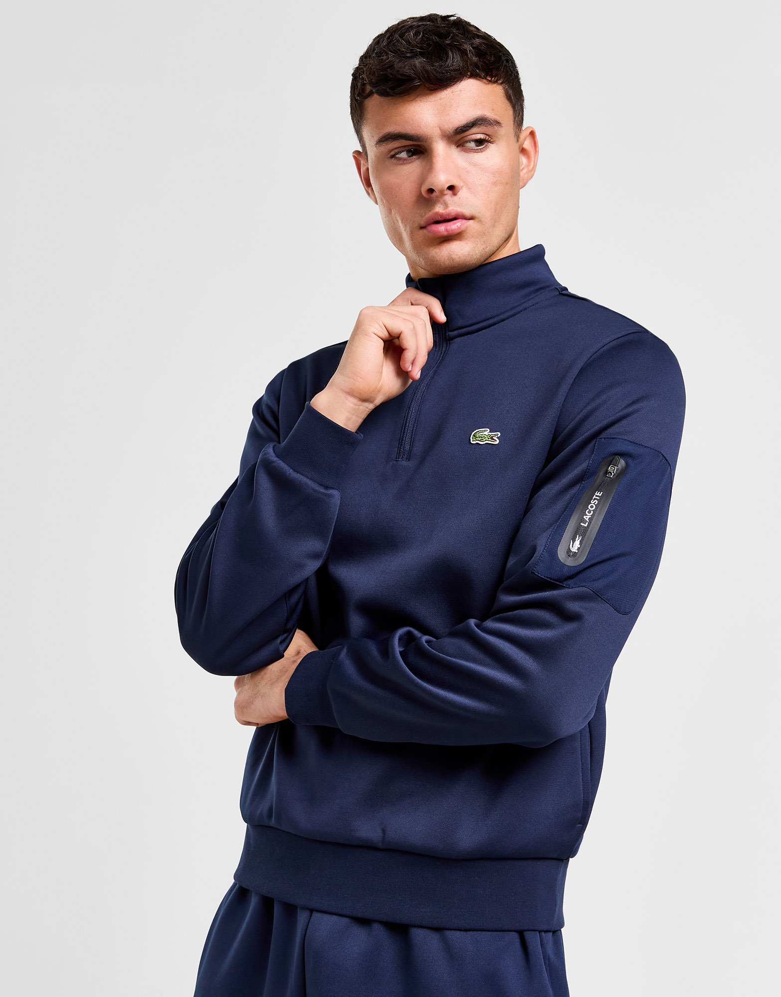 Lacoste Sweat Zippé Pocket Homme