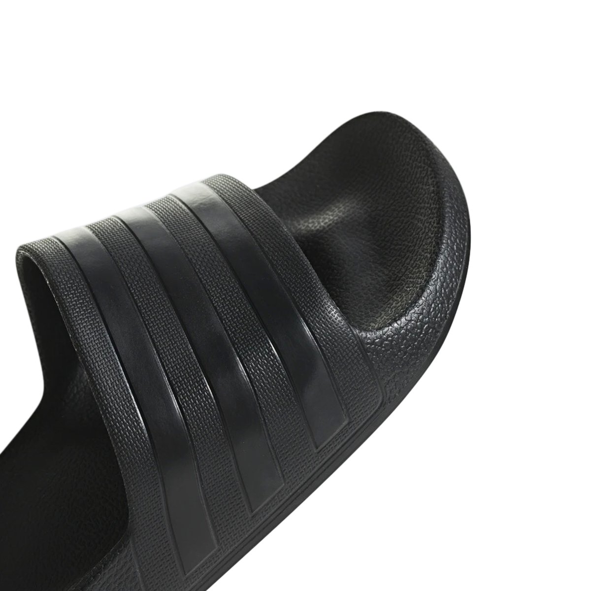 ADIDAS-Adi aqua-m-Sandales athlétiques à glissière - Talon plat - Noir/Noir