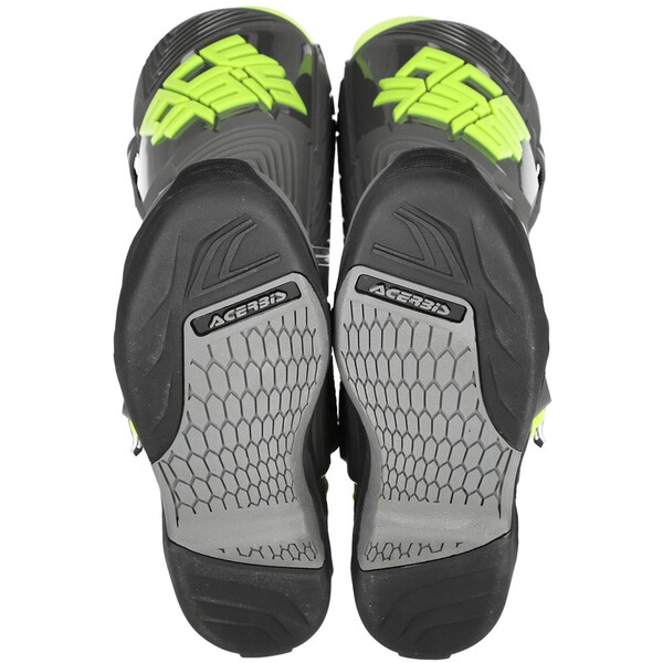 Acerbis - Bottes Whoops Gris / Jaune fluo