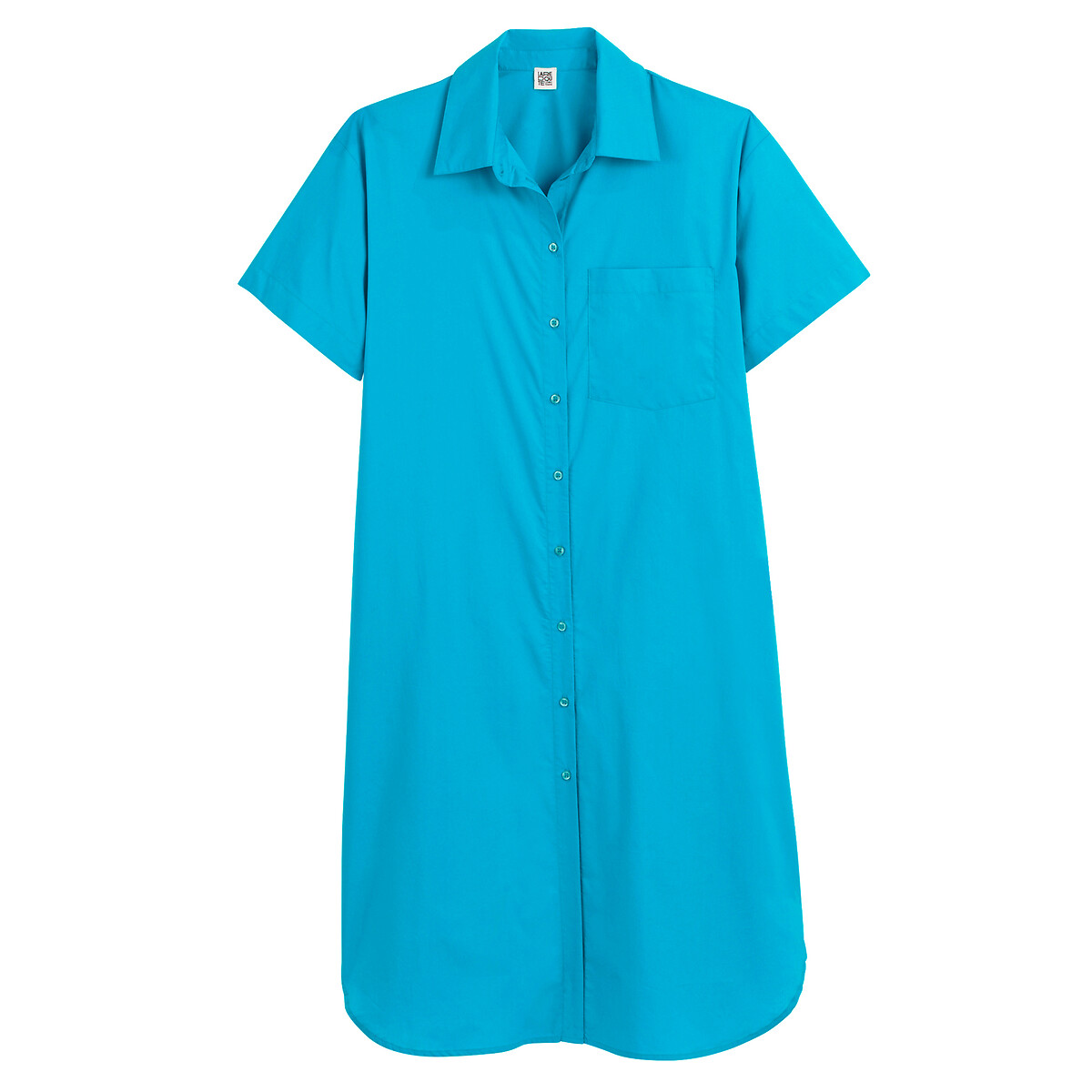 COLEÇÕES LA REDOUTE<br>Vestido camisa, mangas curtas