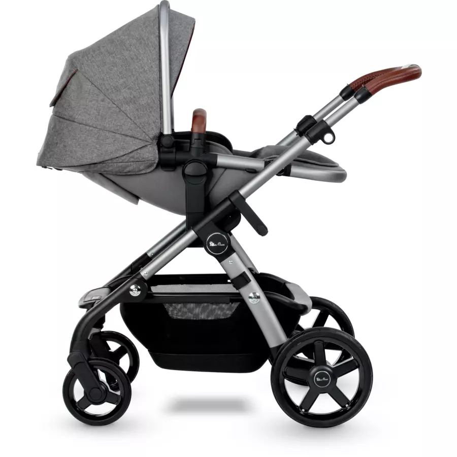 Silver Cross Kombikinderwagen Wave Zinc Grau
