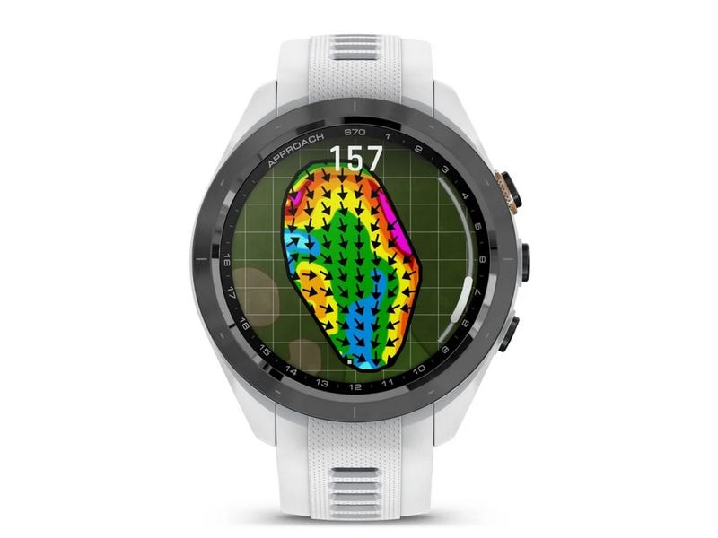 GARMIN Sportuhr Approach S70 White Golf GPS-Sportuhr
