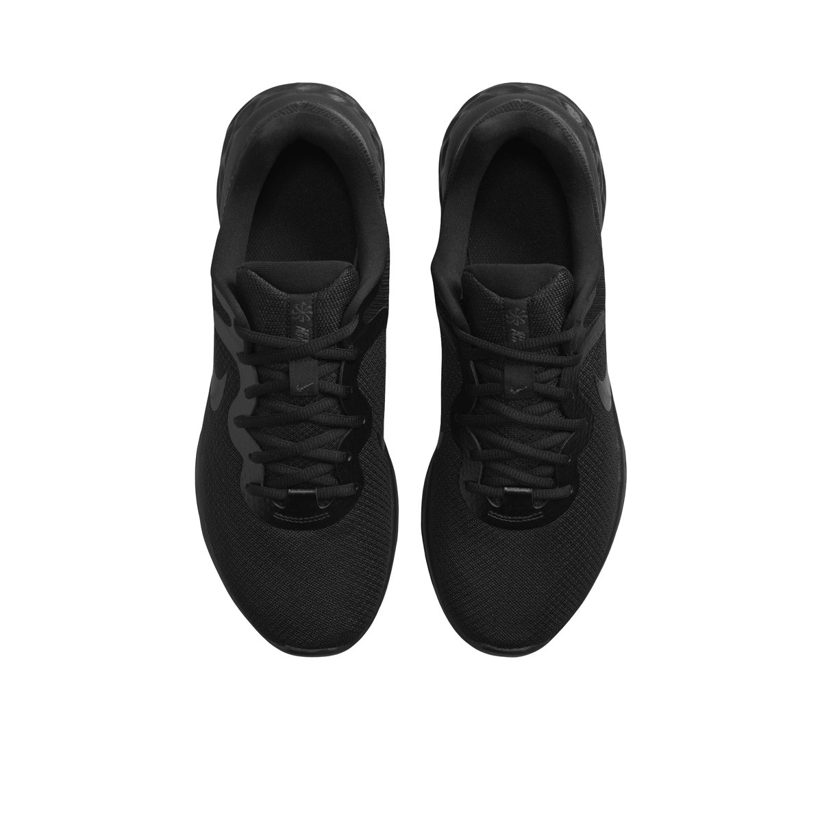 NIKE-Revolutn6-m-Baskets - Talon plat - Noir/Noir