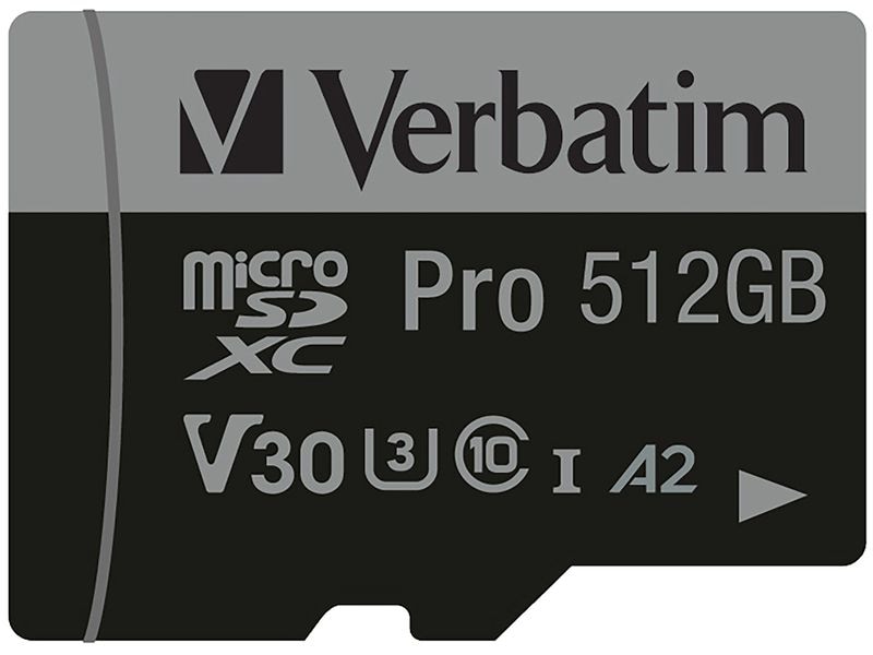 Seagate microSDXC-Karte Pro U3 512 GB 512 GB microSDXC Speicherkarte mit UHS-I, Klasse 10 und A2 App-Performance