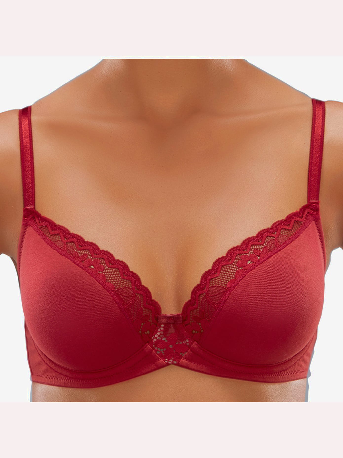 Soutien-gorge spécial t-shirt soutien-gorge à armatures, bonnets sans coutures en coton doux