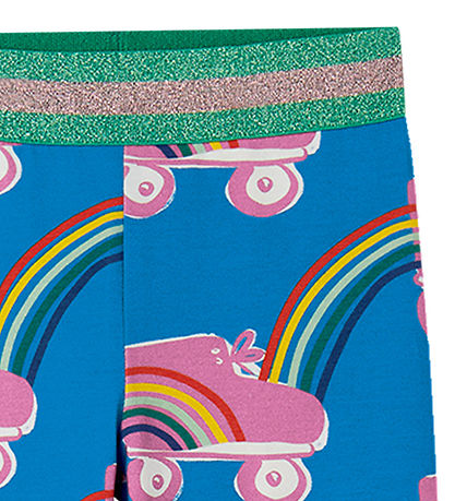 Stella McCartney Kids Leggings - Blau m. Rollschuhe