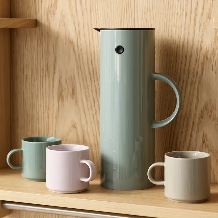 Stelton - Kaffee Tasse, lavendel (2er-Set)