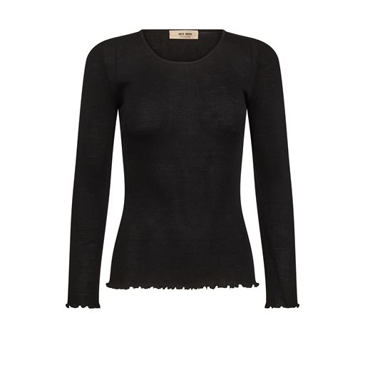 Mos Mosh Elaine Seamless T-shirt, Black, M/L