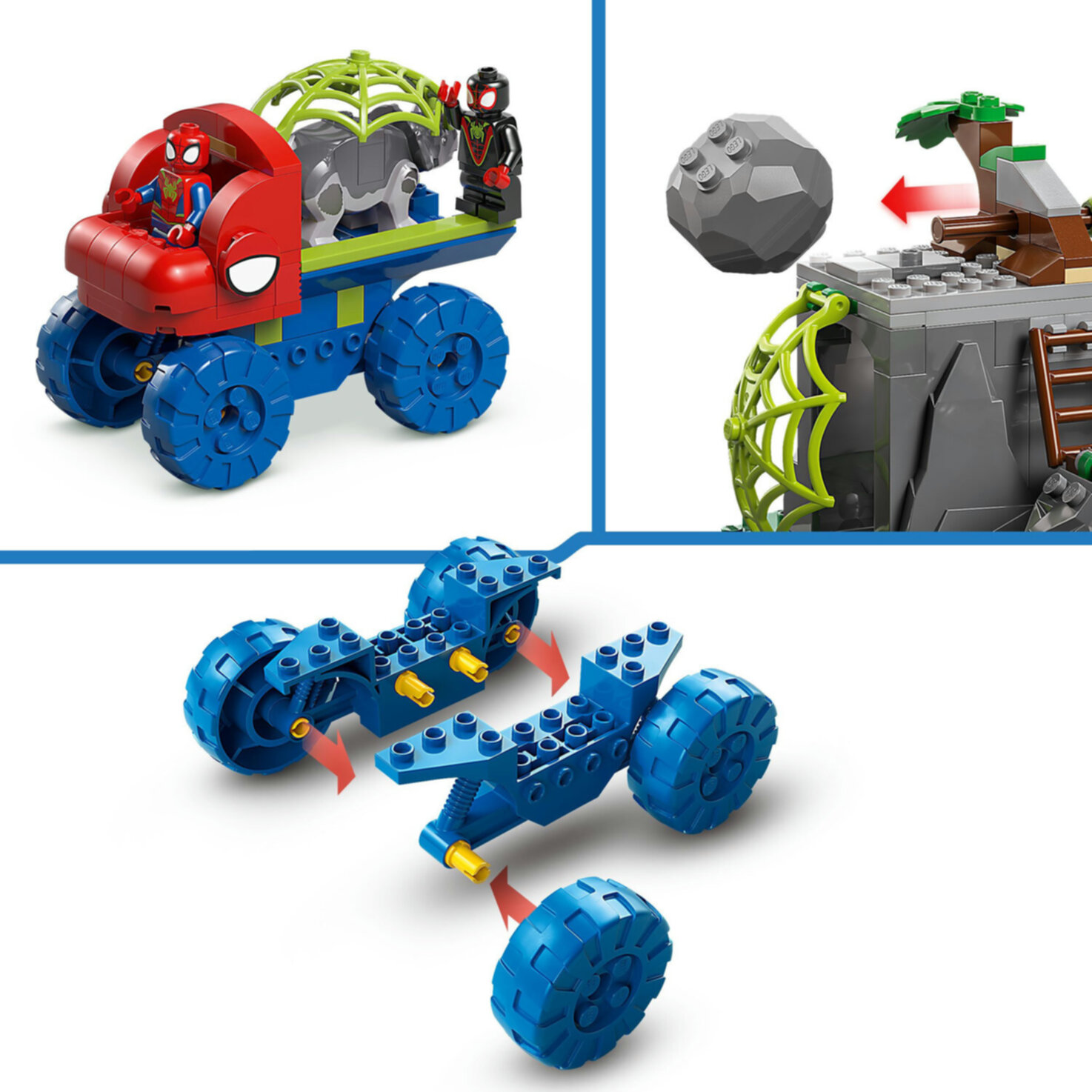 LEGO® Marvel 11199 Spideys Team auf Rettungsmission im Dino-Truck ab 4 Jahren