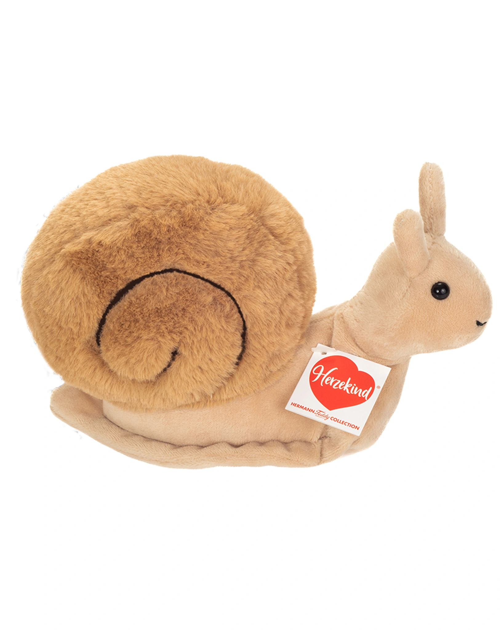 Kuscheltier SCHNECKE LOTTA (20cm) in beige/braun
