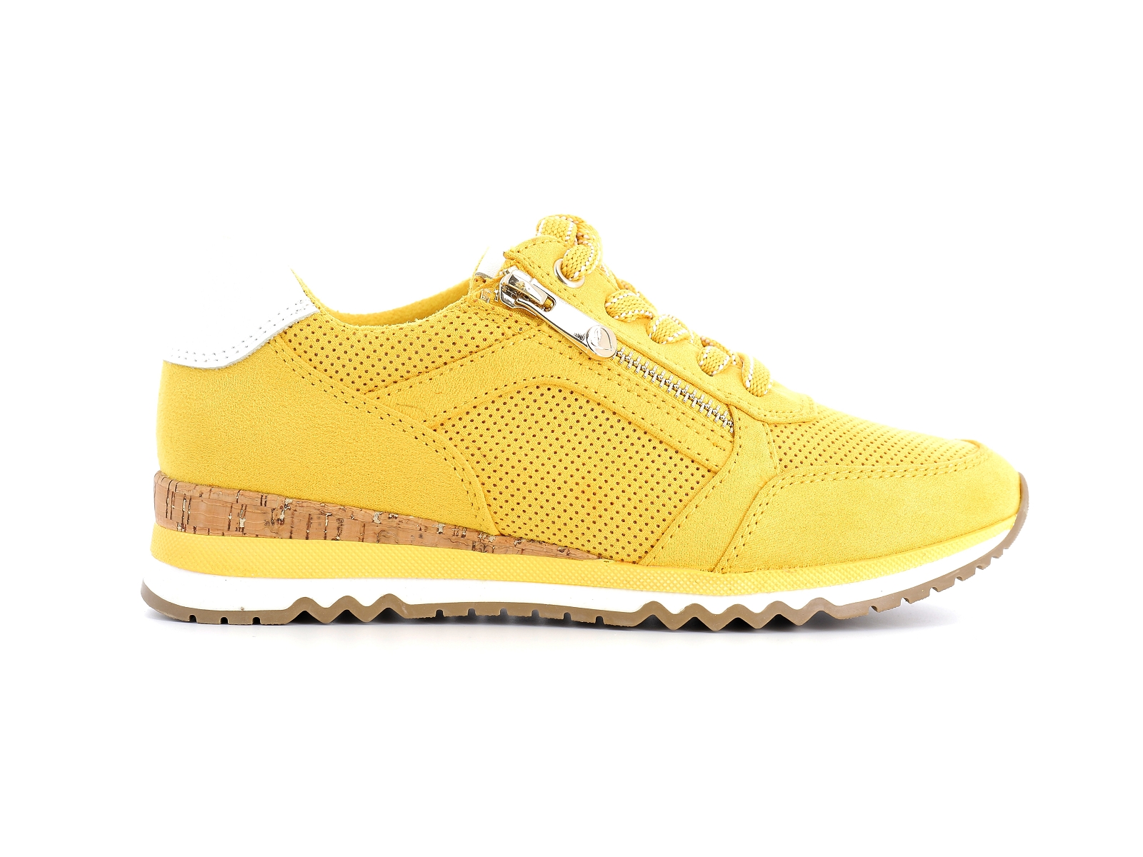 Marco tozzi-23781 Synthétique Jaune