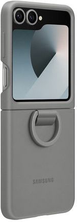 Samsung - Galaxy Z Flip 7 FE / 6 - Hoesje - Grijs - Siliconen