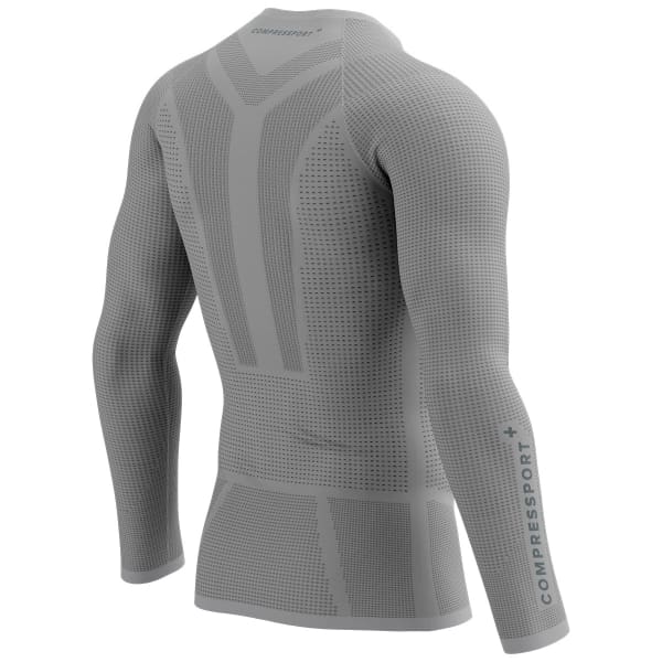 T-shirt thermique COMPRESSPORT ON/OFF BASE LAYER LS TOP GREY