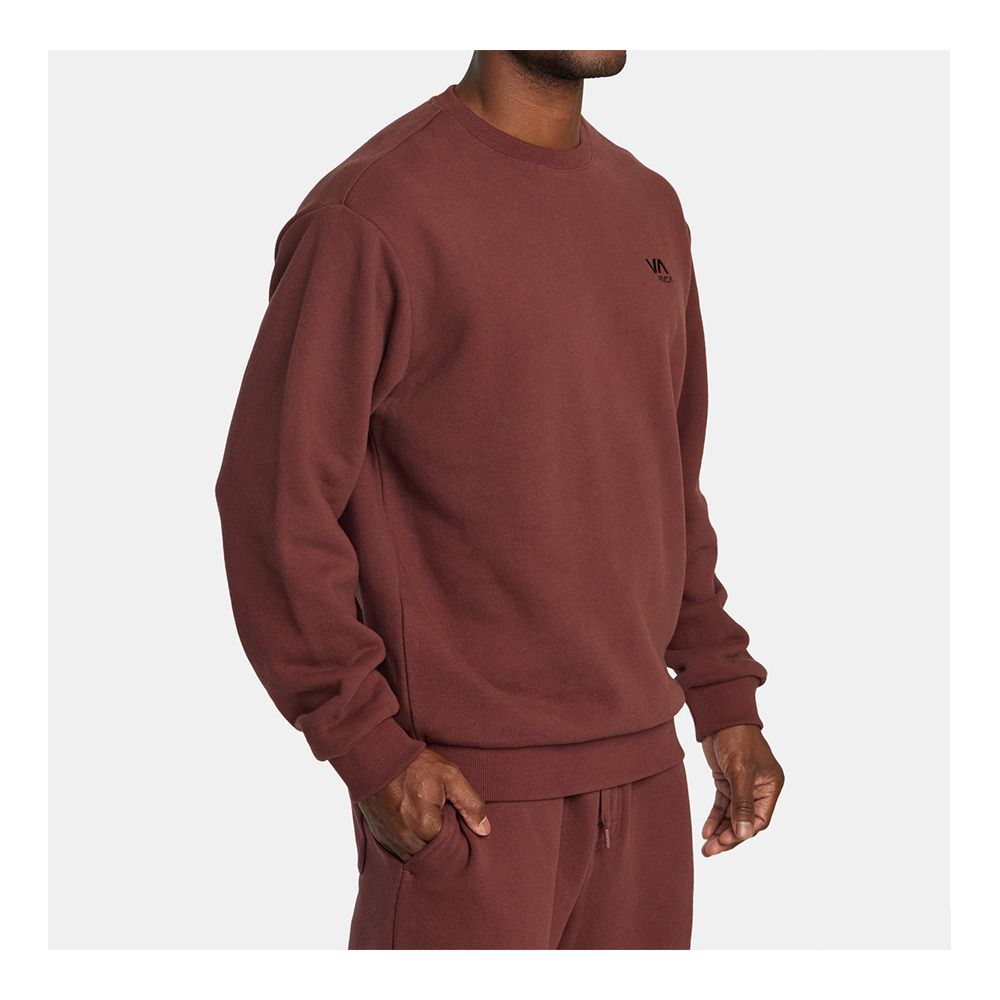 Rvca VA ESSENTIAL - Sweat Homme burgundy