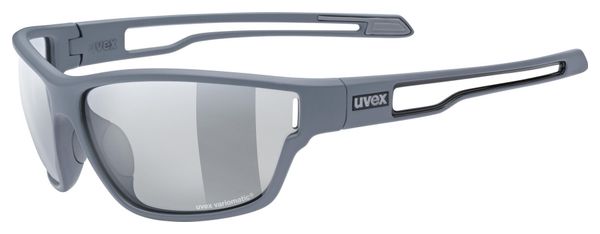 Lunettes UVEX Sportstyle 806 V Gris Mat