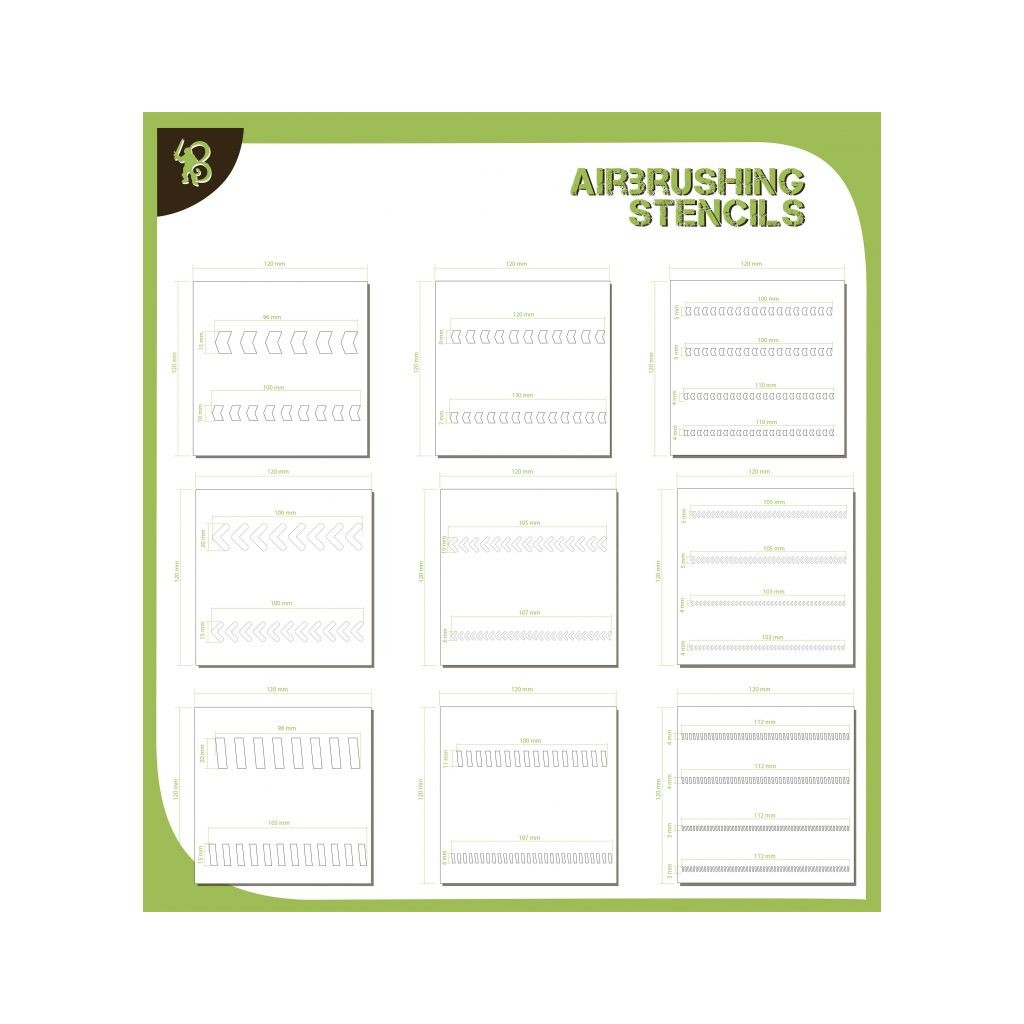 Stencils Packs : Arrows & Stripes