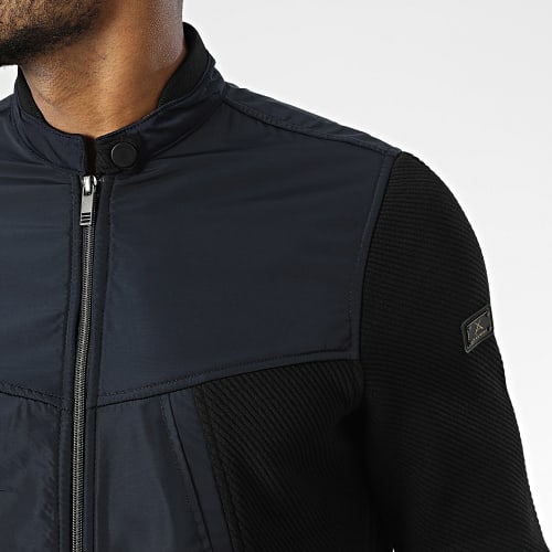 Veste Zippée BLC22K04 Noir Bleu Marine