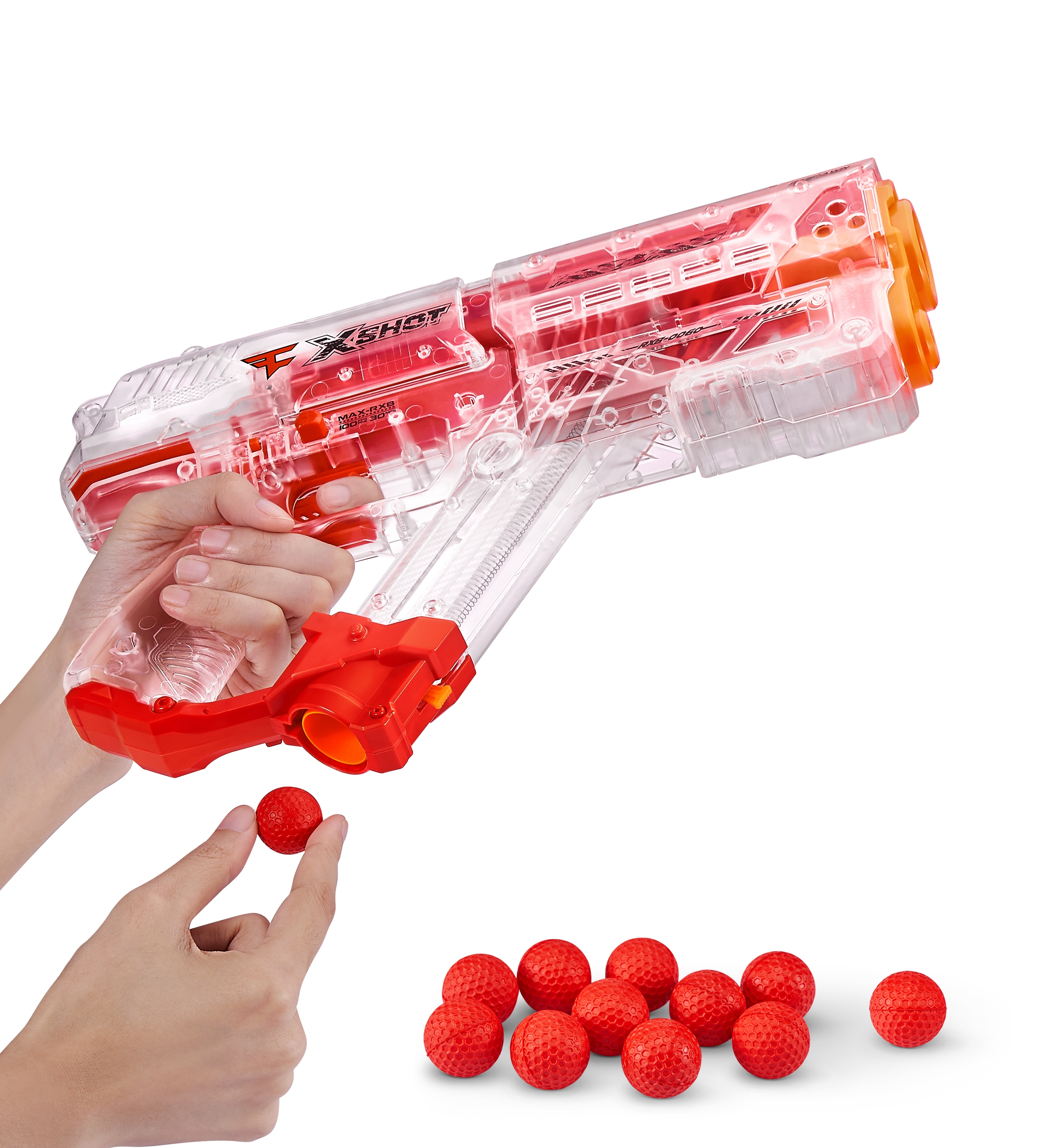 Blaster X-SHOT CHAOS FAZE RESPAWN mit 12 Kugeln