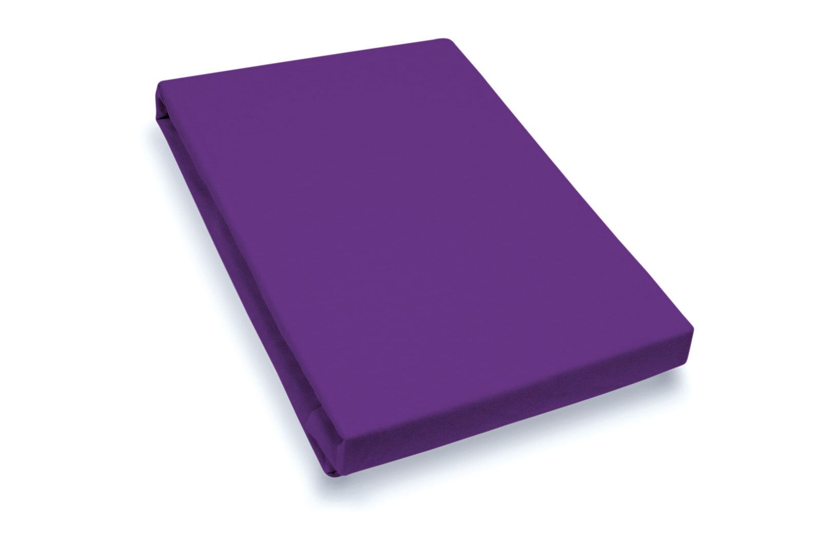 Vario Spannbetttuch Stretch Elasthan-Feinjersey 180-200 x 200-220 cm pflaume