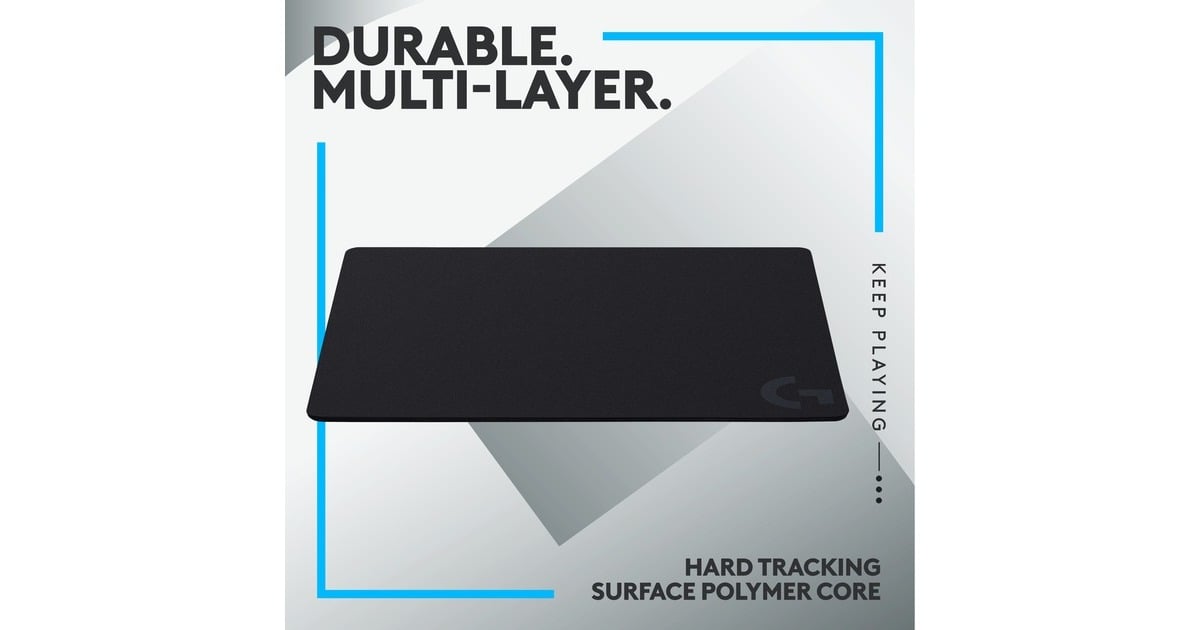 LogitechG440 harde gaming muismat  (Zwart)
