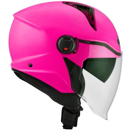 Casque KYT D-CITY - PLAIN - FUXIA FLUO - Rose
