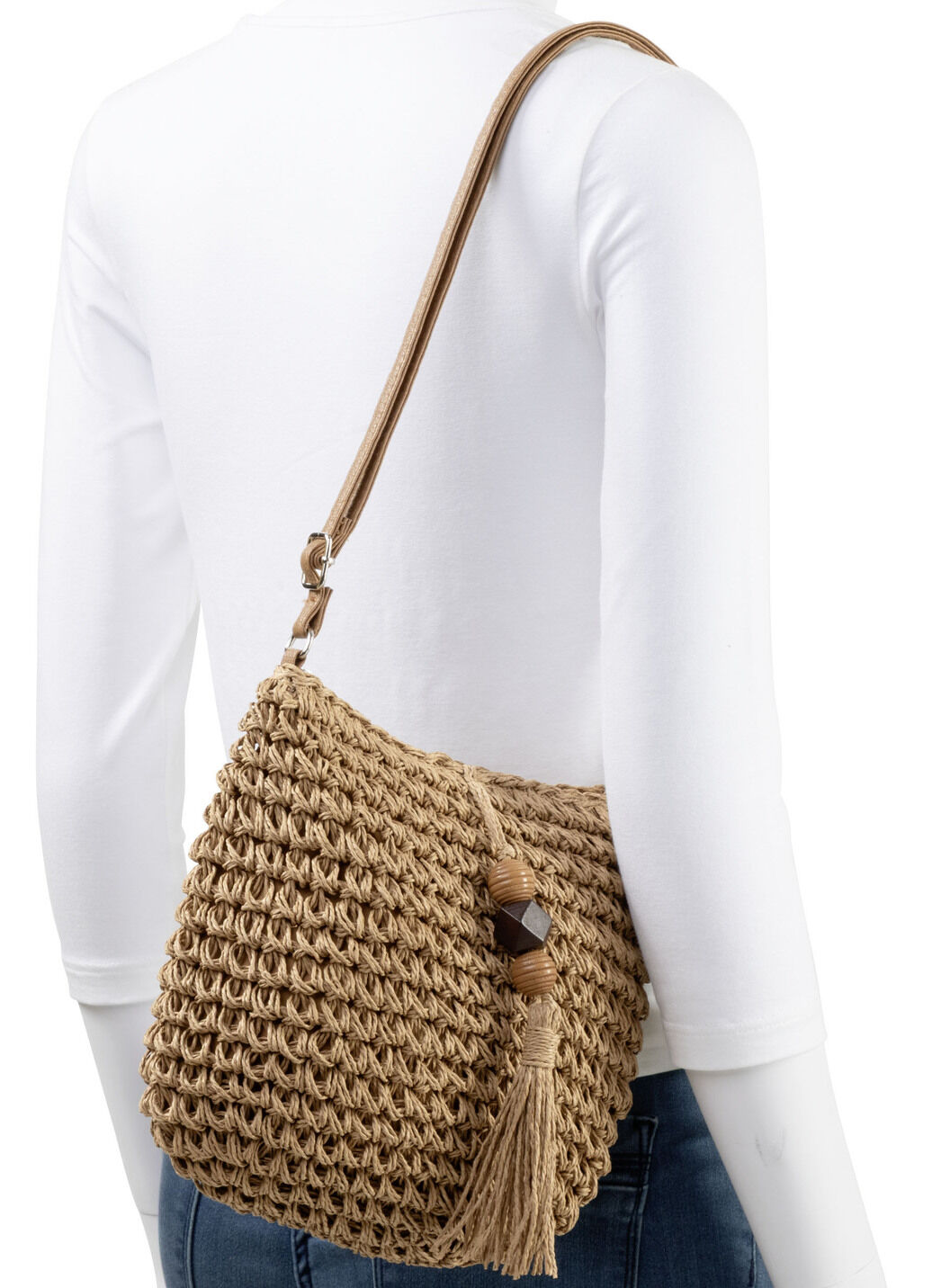 Sommerliche Tasche, Damen, mit verstellbarem Umhängeriemen