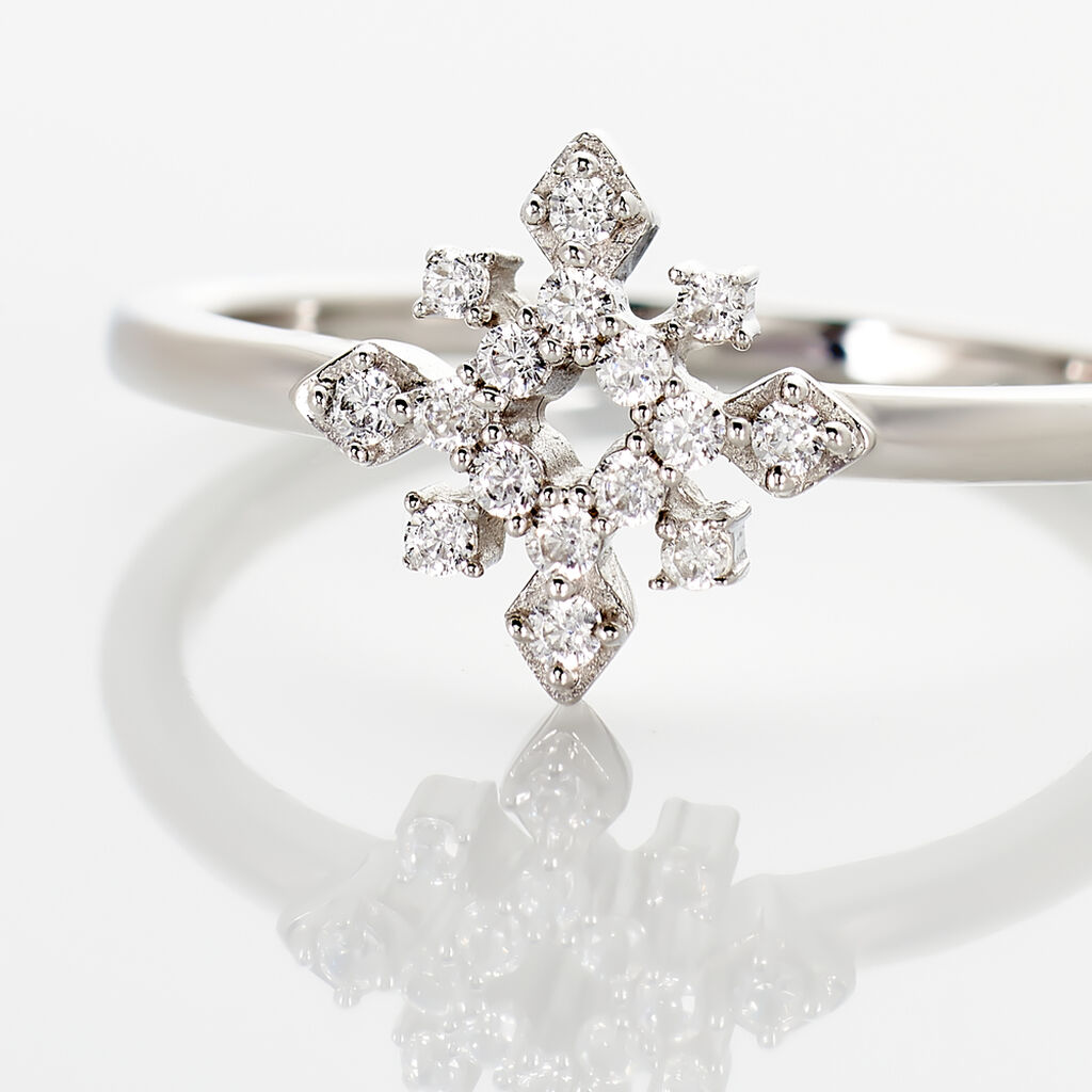 Bague Anea Or Blanc Diamant