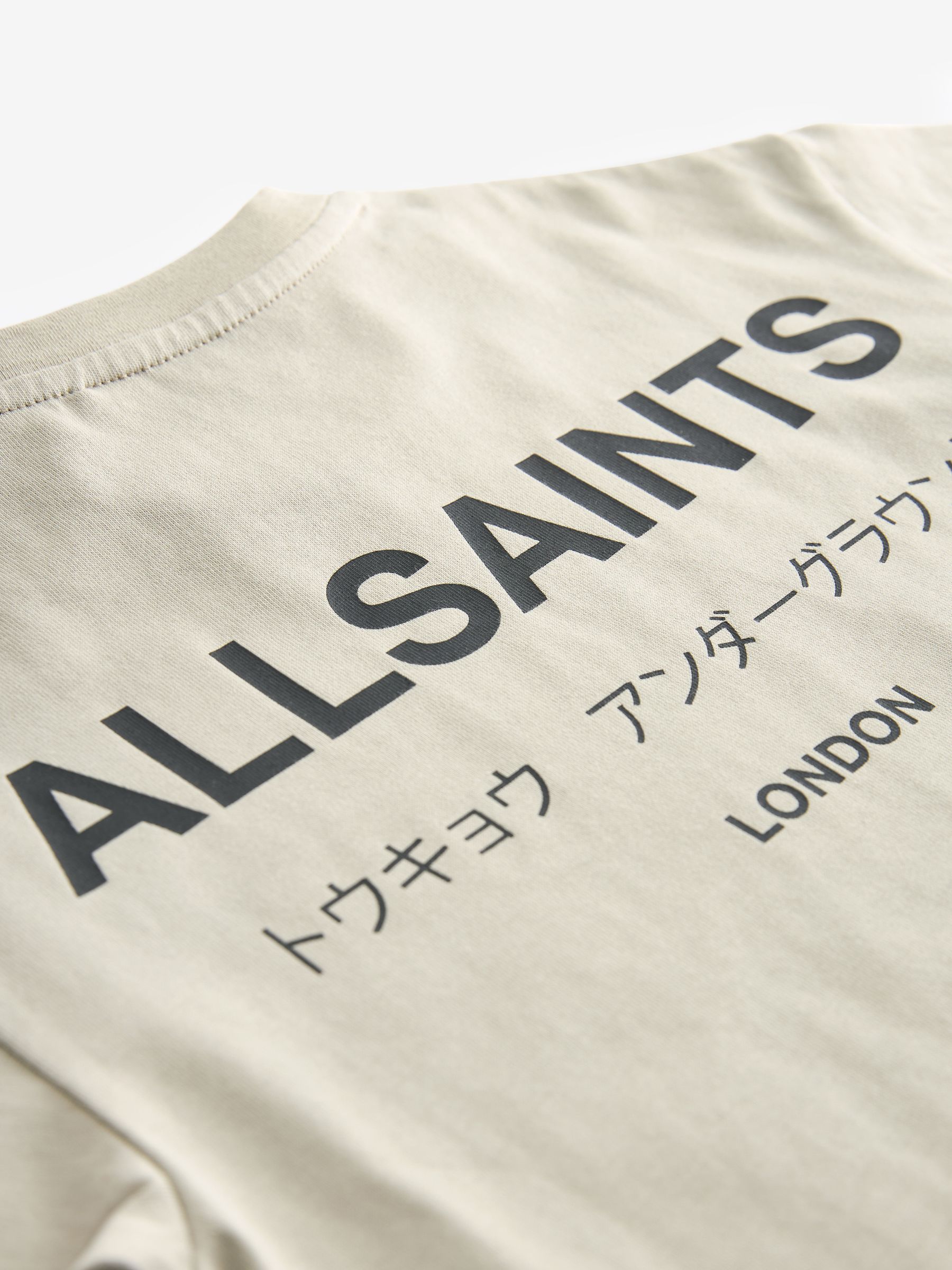 Pastelgeel - smALLSAINTS Oversized Underground Crew Cotton T-Shirt