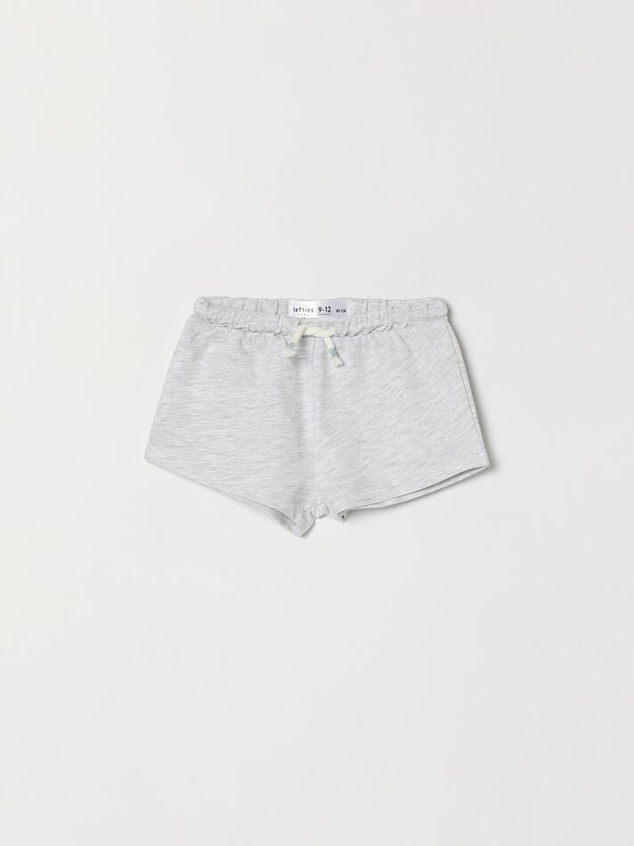 Conjunto com 2 shorts básicos - Azul Pastel