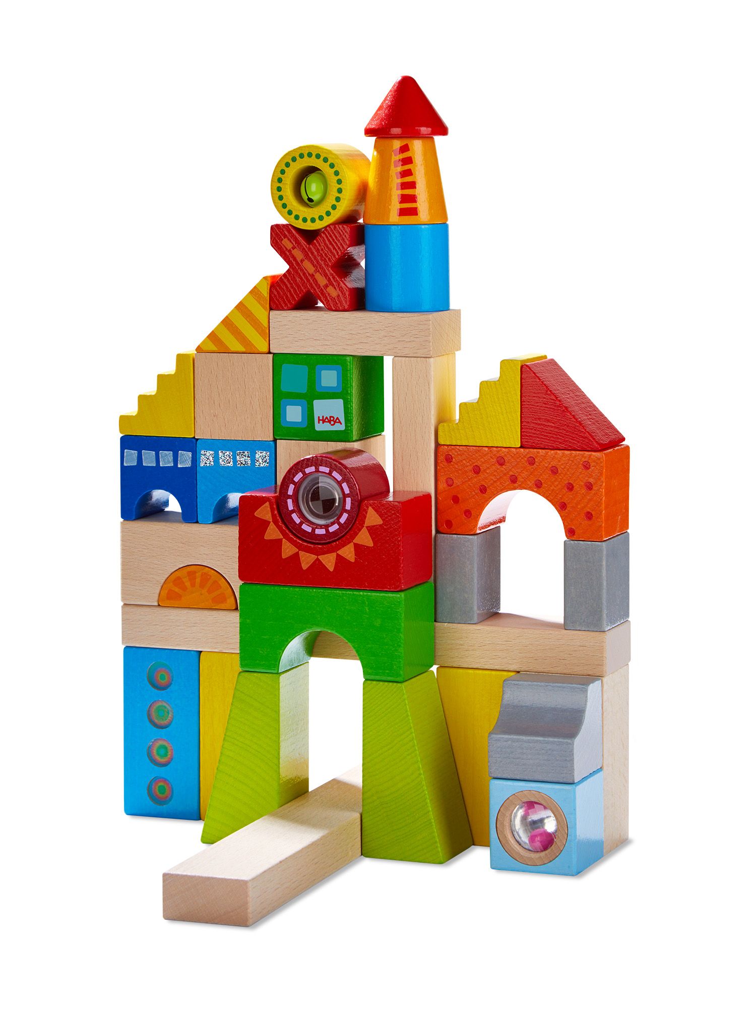 HABA Spielbausteine Bausteine Kunterbunt