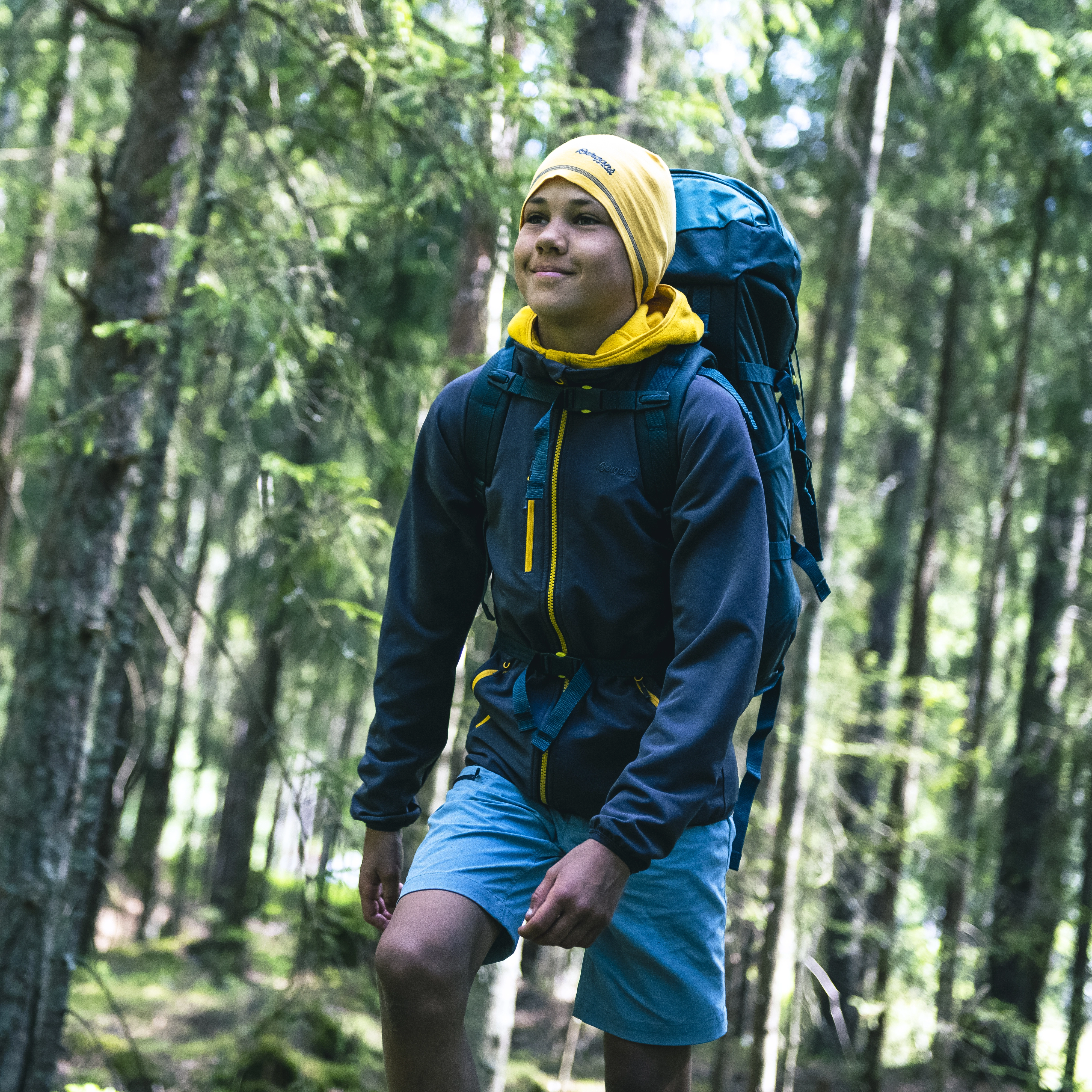Sjoa Light Softshell Youth Jacket Solid Charcoal