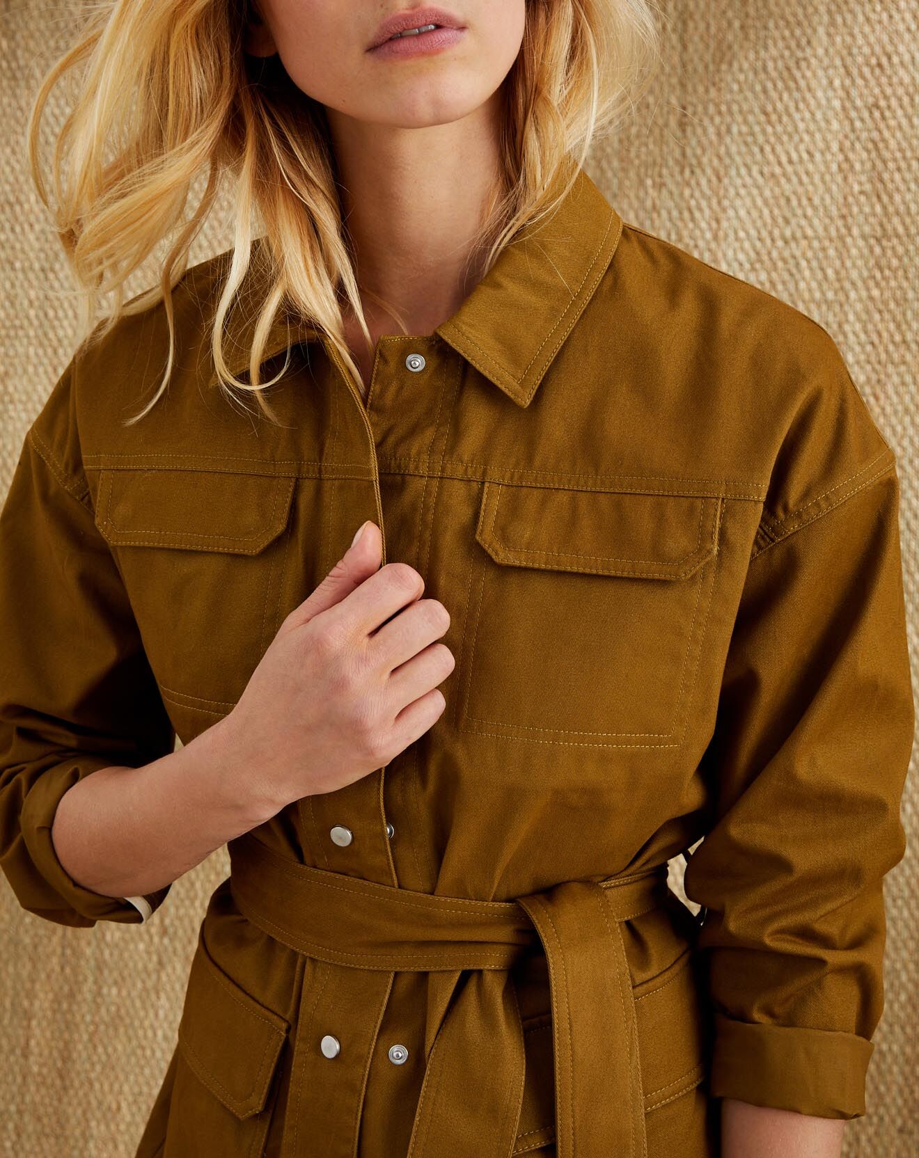 Cyrillus Veste saharienne bronze