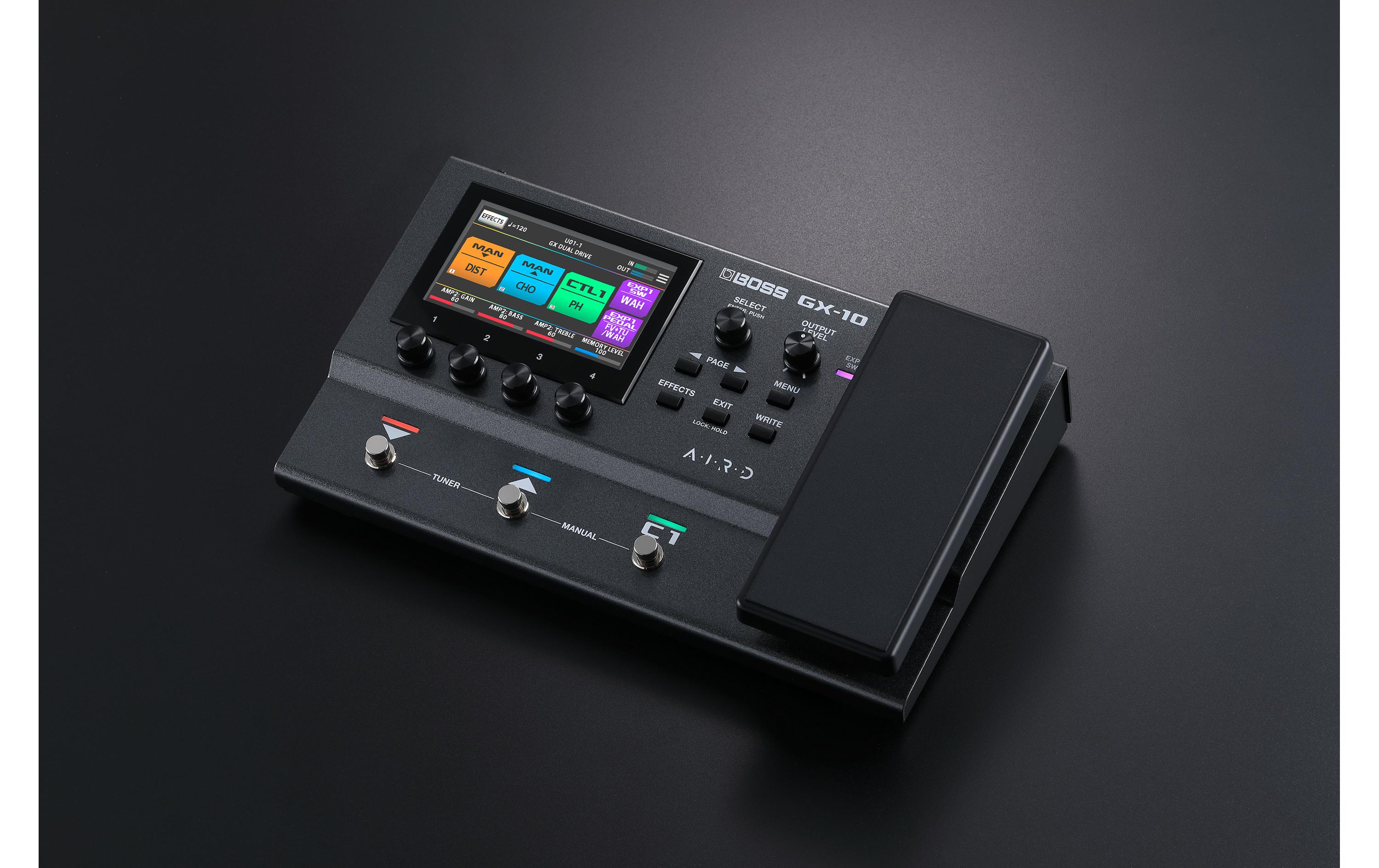 Effektgerät GX-10<br>Kompakter Verstärker/Effektprozessor für Gitarre und Bass