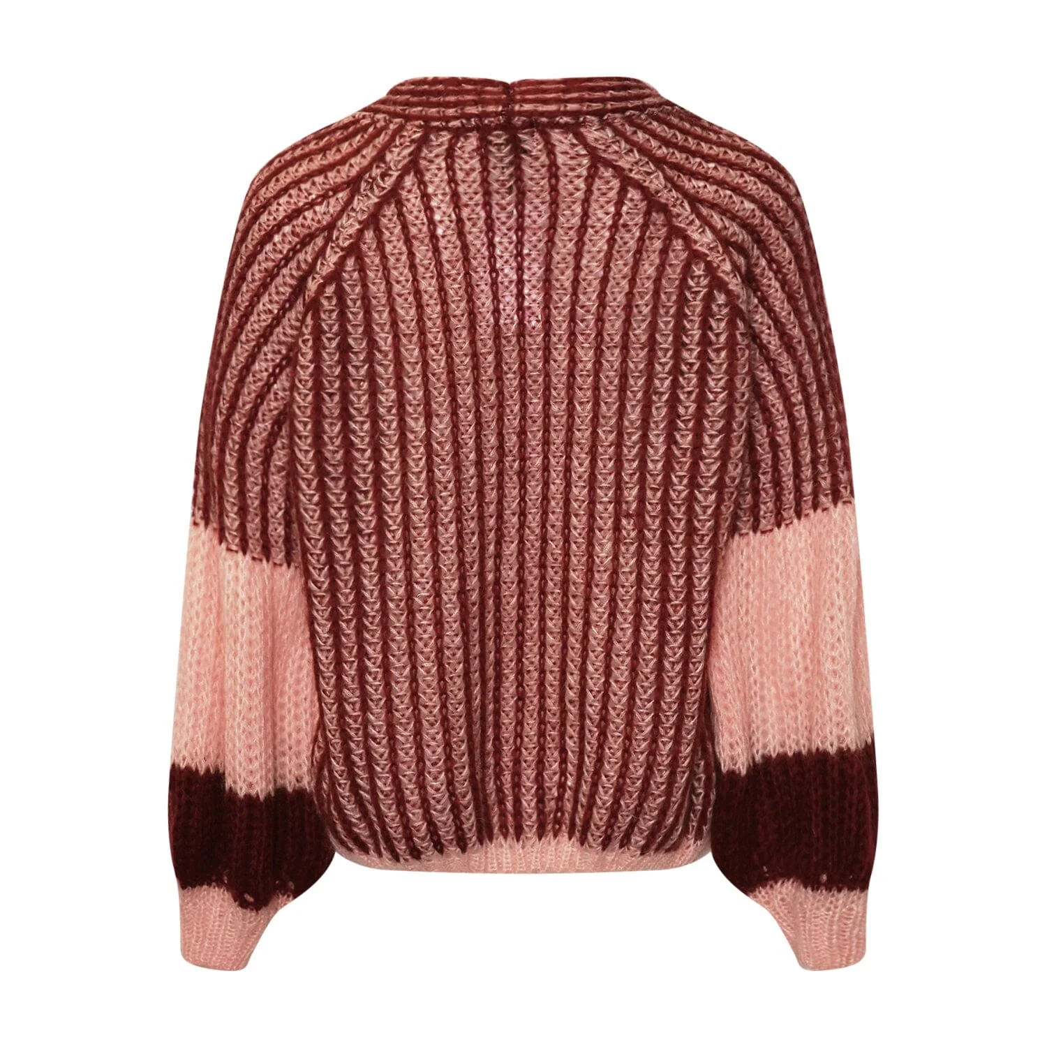 Noella Liana Knit Cardigan 1287 rust blush combo
