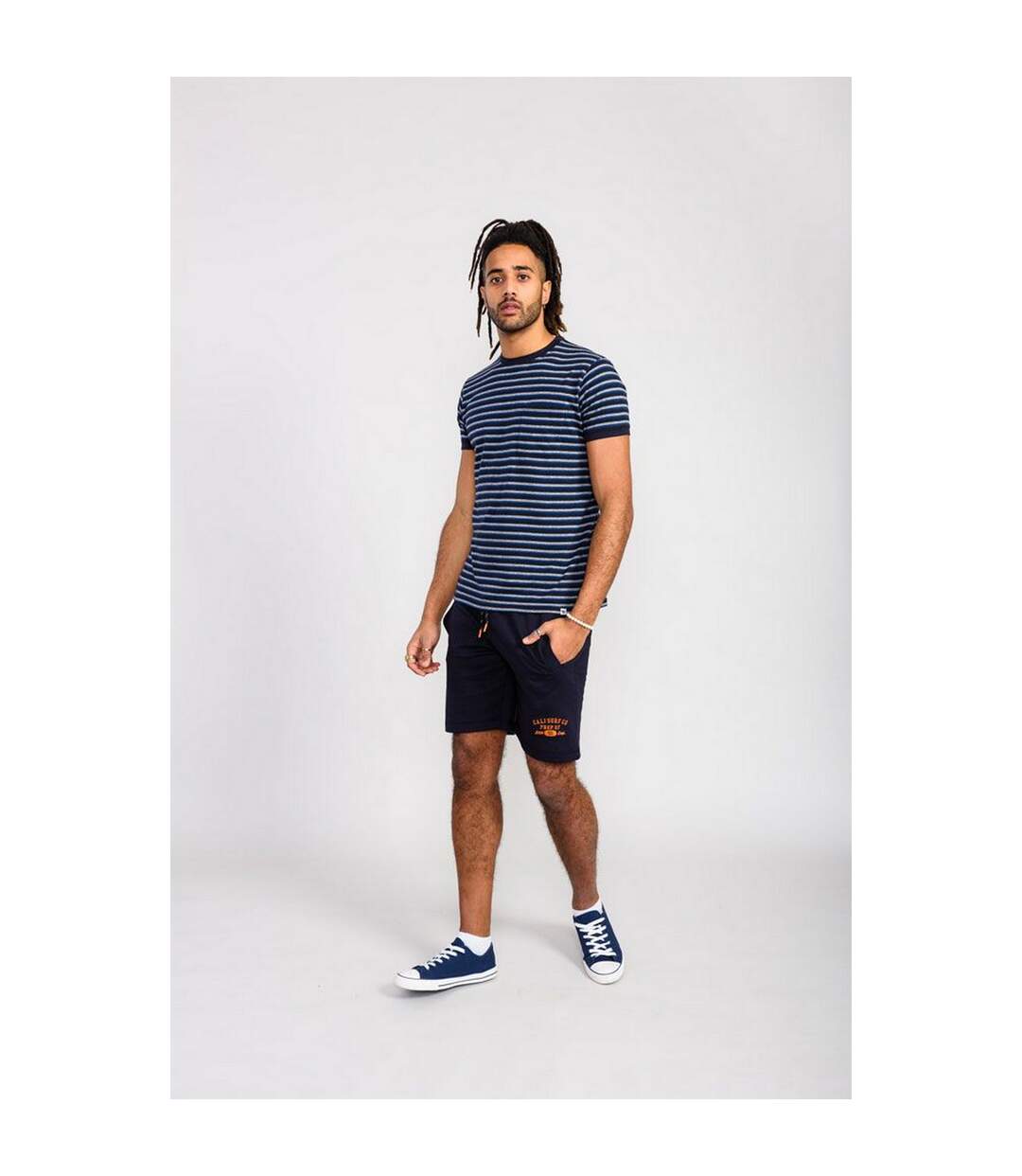 Duke - T-shirt BEAMONT - Homme (Bleu marine) - UTDC448