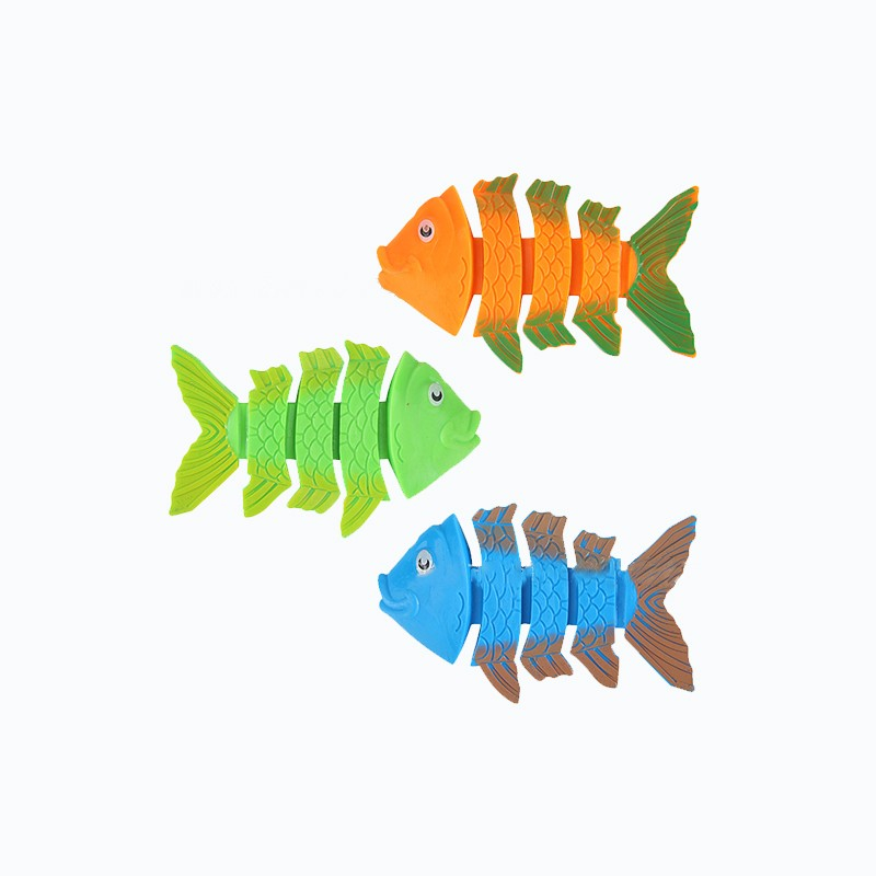 (3er Set) Unterwasser Pool Tauch Spielzeug - Fische