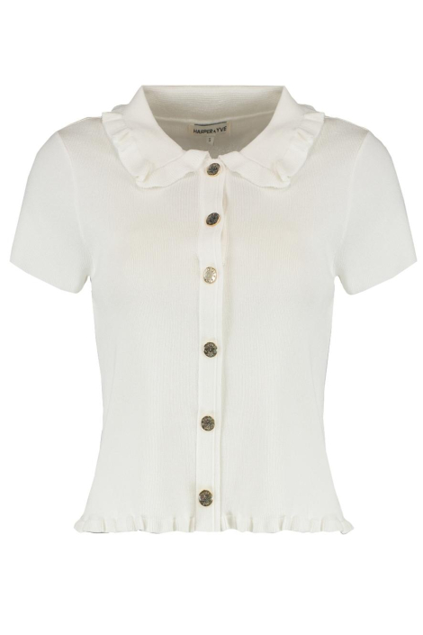 Harper & Yve ecru dames vest