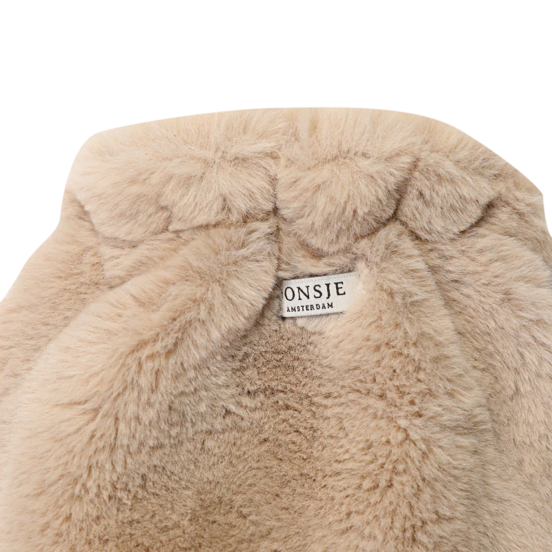 Widya Leg Warmers | Soft Sand Teddy
