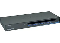 TRENDnet TK 1603R - KVM / USB switch - 16 x KVM / USB - 1 lokalbruger - monterbar på stativ - TAA-kompatibel