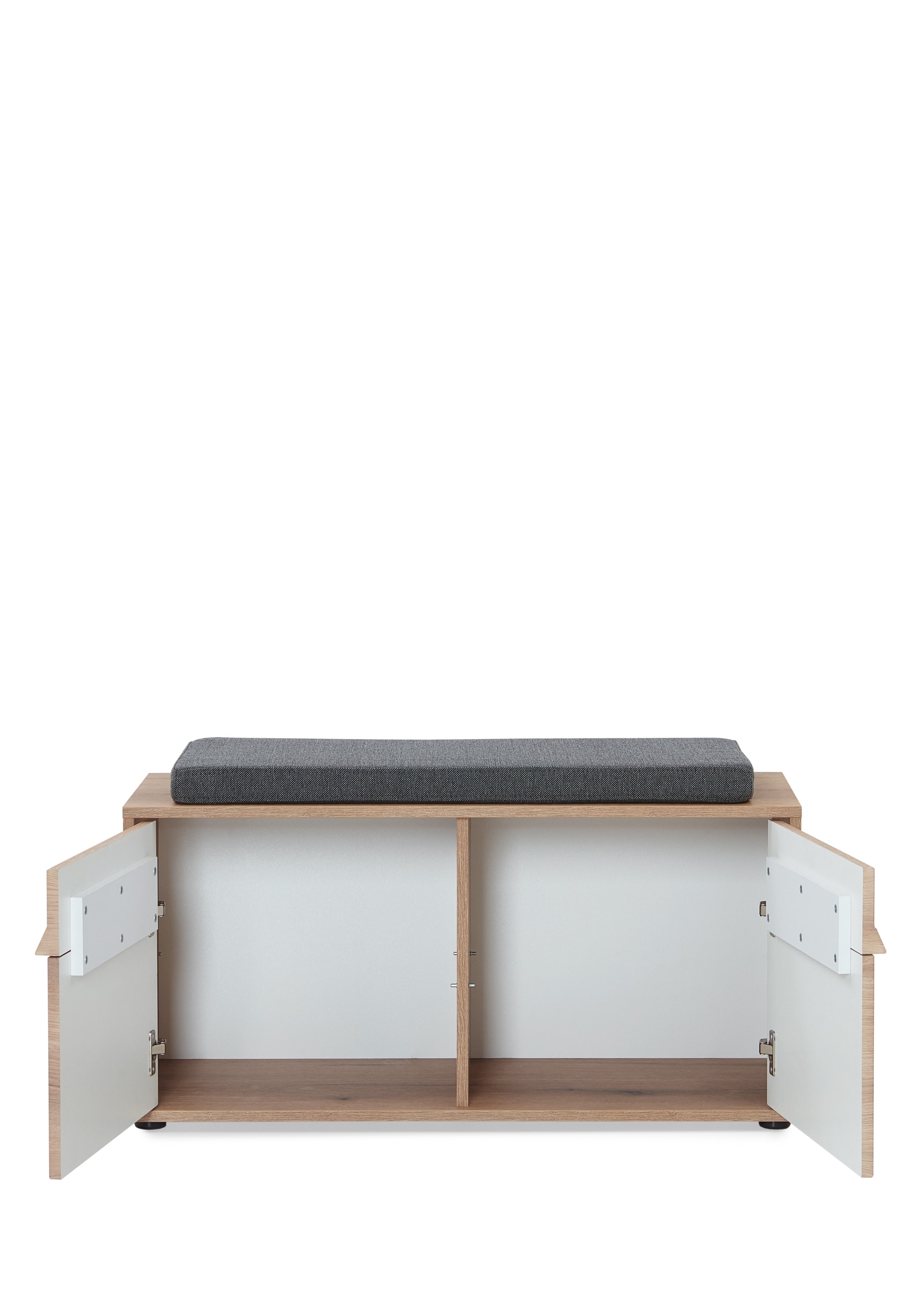 Garderobenbank Perado 94 x 45 x 37 cm Evoke Eiche NB