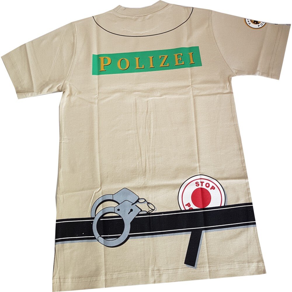 Theo Klein Theo Klein 8866 - T-Shirt Polizei Gr. 140 Polizei Kostüm Kinder