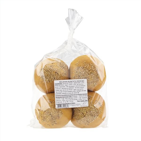 Bolinhas Batata Doce Bio 4X60g