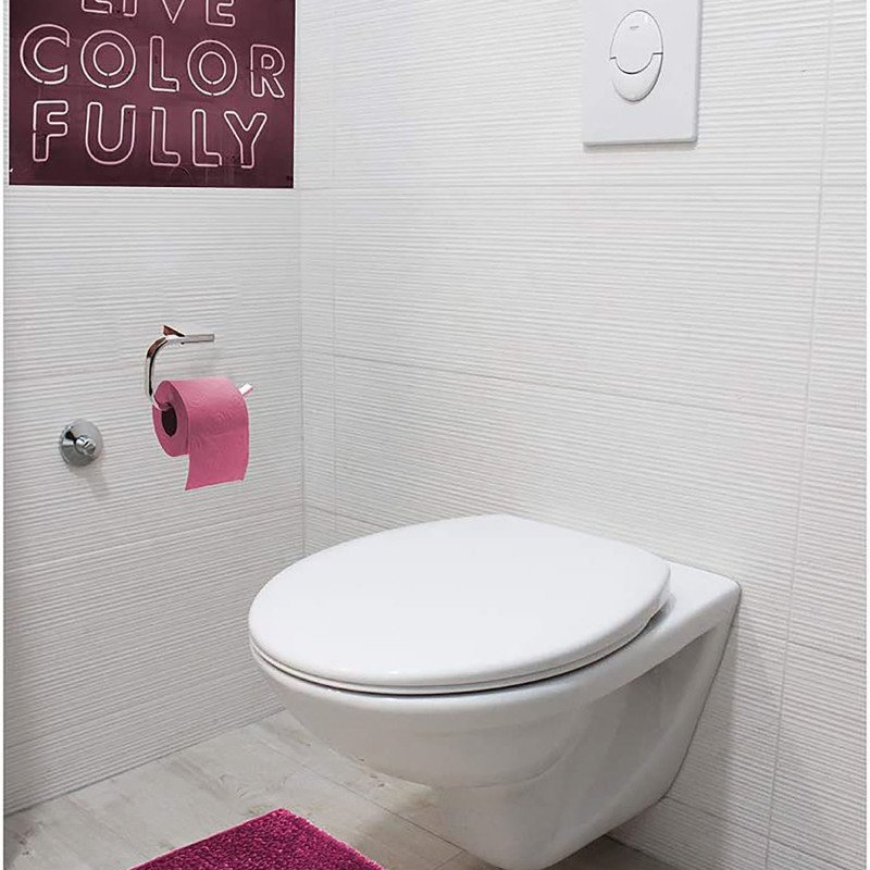 Papier toilette triple épaisseur Renova couleur - 6 rouleaux de 180 feuilles