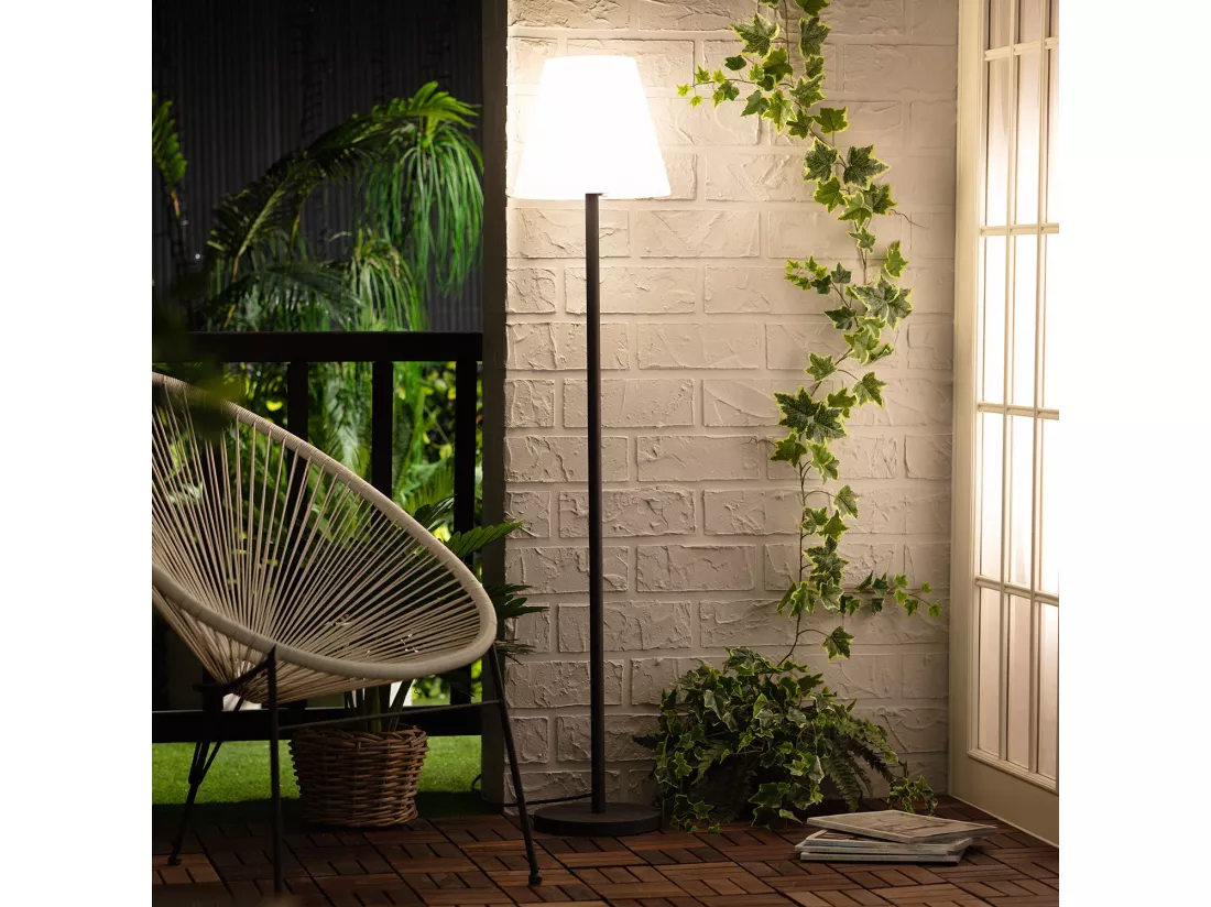 Lampadaire Extérieur Aluminium Maipo Noir