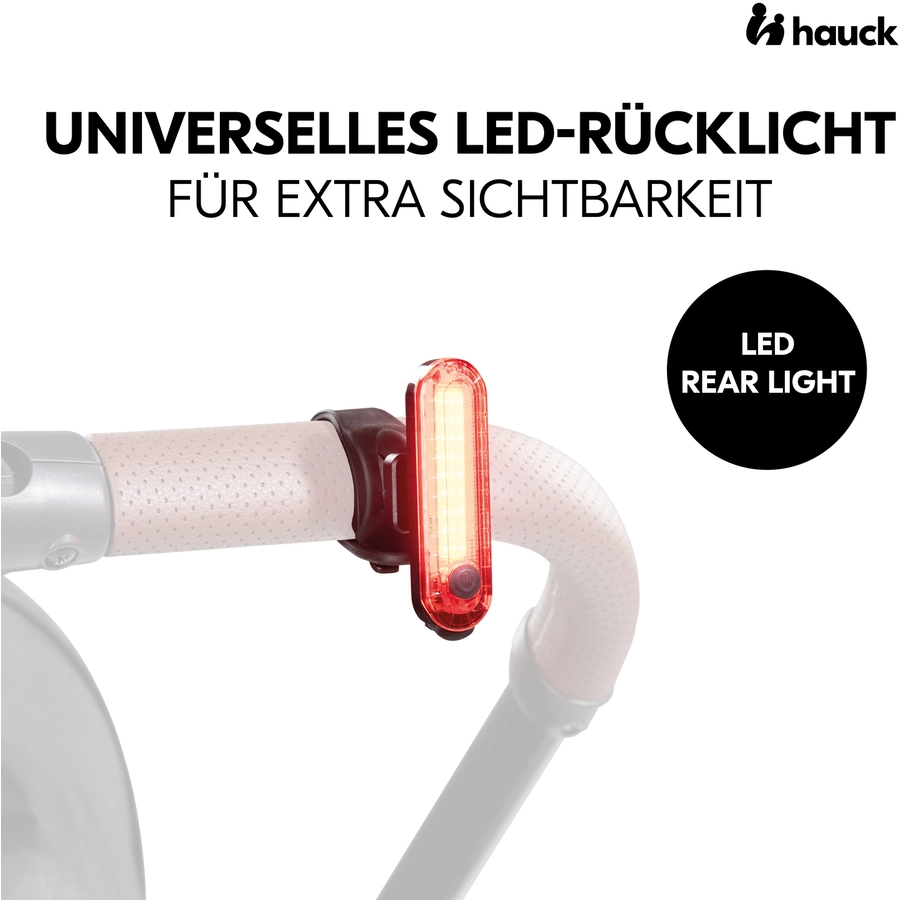 hauck LED Rear Light Black