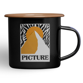Picture 350 ml Sherman Tasse Black Logo
