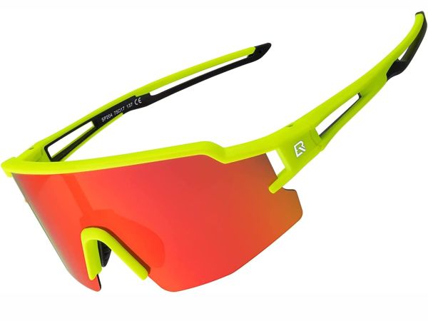 RockBros Sport Cykelbriller, Hi-Vis