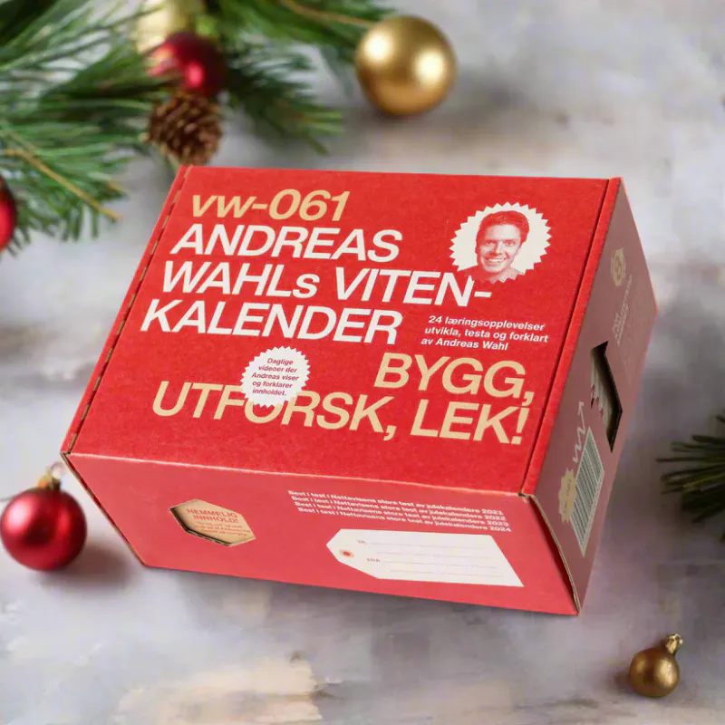 Vitenkalender 2025, Julekalender fra Andreas Wahl