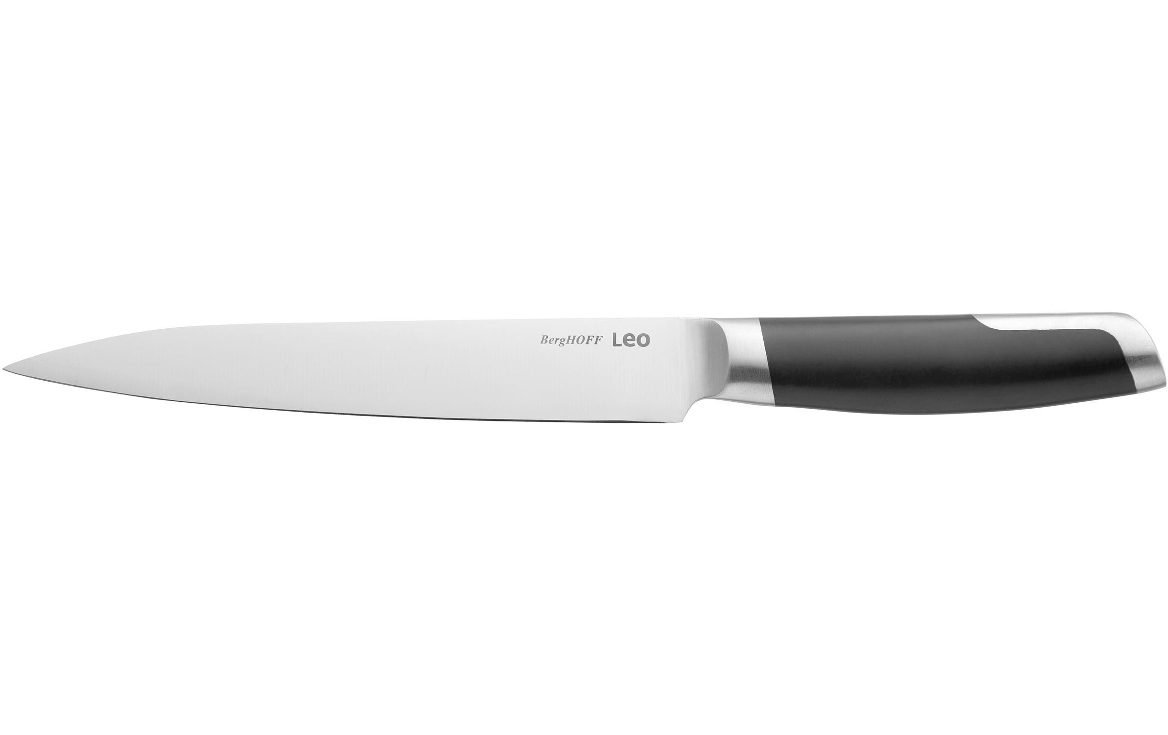 Tranchiermesser Leo Graphite 20 cm, Schwarz/SilberTranchiermesser Graphite 20 cm
