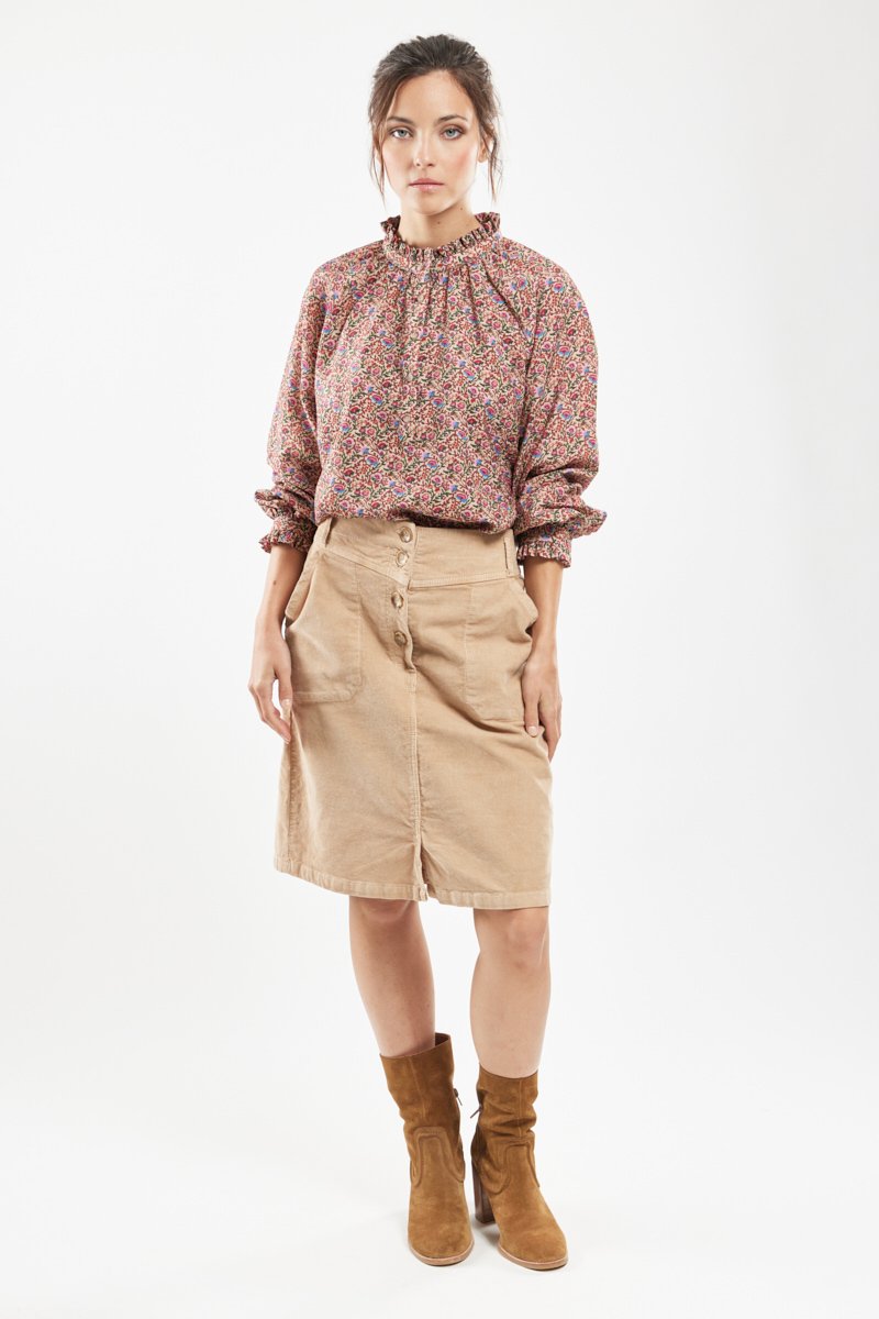 Blouse fleurie CAMELIA